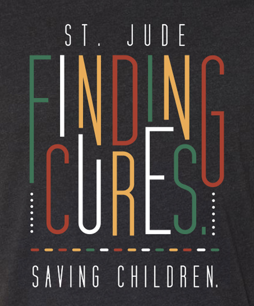 Stacked Finding Cures Saving Children T-Shirt